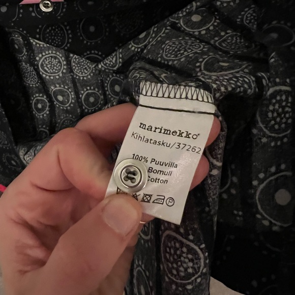 Marimekko Kihlatasku “Happy” coat dress, size xs - Picture 7 of 7